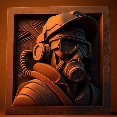 3D model Team Fortress 2 game (STL)